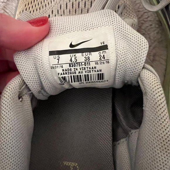 Nike Flex 2016 Run, 7, Gray & Mint - Picture 4 of 4